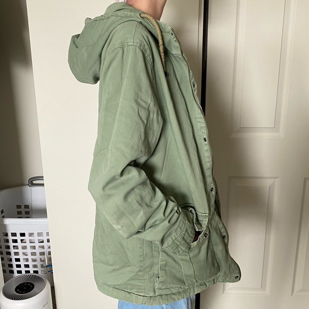 Sage green jacket